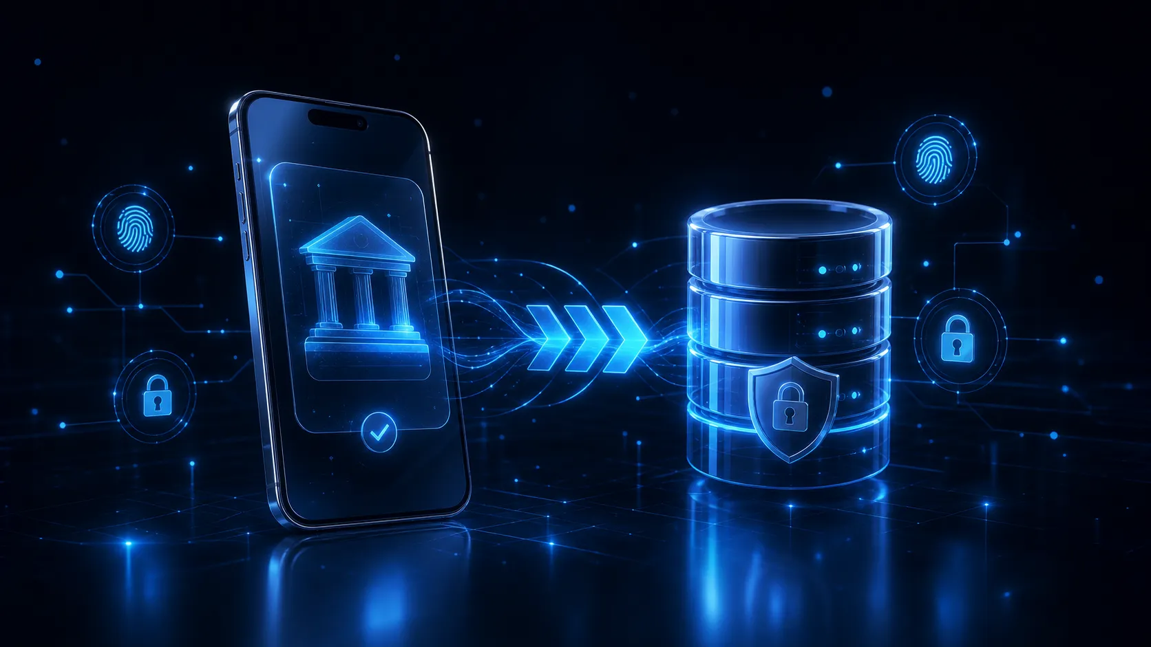 Secure Mobile Payments and Verification Flowchart